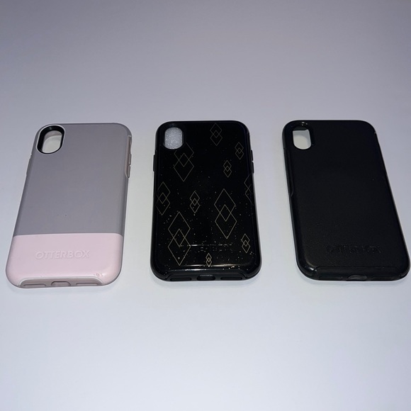 Lot of 7 iPhone X Otterbox cases - Picture 2 of 7